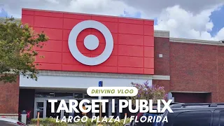 Target e Publix Largo Florida Julho 2024