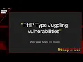 PHP Type Juggling Vulnerabilities Netsparker - Paul s Security Weekly