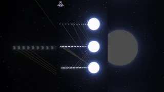 ماذا يحدث لو اصطدم ٦٠ كوكب بـ٣ شموس ولادة نجوم وكواكب 