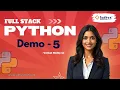 Python Full Stack Demo 5 Learn Web Development with Python Django React
