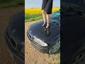 Download Lagu Jumping on car hood in heels #crushexperiment #walkingoncars #highheels #jumpingoncarhood
