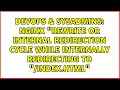 Nginx rewrite or internal redirection cycle while internally redirecting to index html