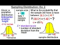 Statistics Ch 7 Sample Variability 13 of 14 Sampling Distribution Ex 2