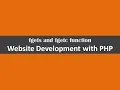 fgets and fgetc function website development with php