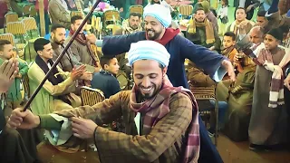 اتفرج على رقص صعيدي نار        الى ذكر النبى قلبنا مال مع زعيم الفن الصعيدي الريس شحات البنجاوي دندنها