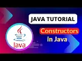 Java Tutorial Constructor in Java Constructor Overloading Chaining this super keyword