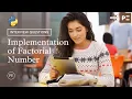 Python Interview Questions Factorial Number in Python Perfect eLearning by Perfect Plan B