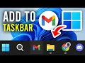 How To Add Gmail To Taskbar - Full Guide