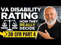 VA Disability Ratings Explained How the VA 38 CFR Formula Works