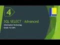 SQL Advanced - SELECT queries part 4