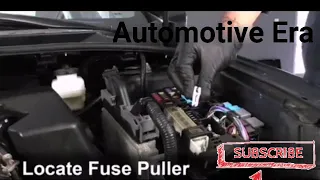 تغيير وتركيب فيوزات تويوتا كورولا ٢٠٠٩ ٢٠١٣ Replace Fuse Box Toyota Corolla 2009 2013 