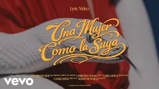 Christian Nodal - Una Mujer Como la Suya (Lyric Video)