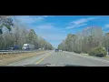 STATE LINE I-95 HIGHWAY NORTH BOUND HELLO TO THE STATE OF VIRGINIA USA