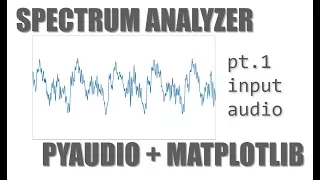 Let s Build an Spectrum Analyzer in Python pt 1 the waveform viewer