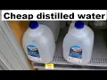 Where to find cheap Distilled water