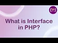 Interface in PHP Interface in PHP in Hindi OOP in PHP What is Interface in PHP