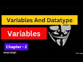 Variables In Java Chapter - 2 Java Placement Course