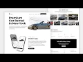 Build A Unique Car Rental Website Using HTML CSS JavaScript