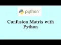 Python for statistics Plot confusion matrix with Python
