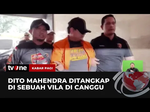 Buron Sejak Bulan Mei, Dito Mahendra Ditangkap di Sebuah Vila di Bali