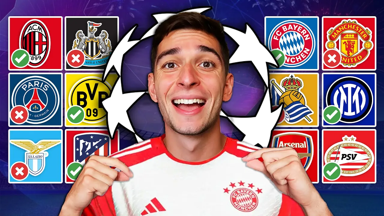 UEFA Champions League *MATCHDAY 1* Prediction