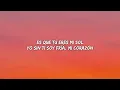 Tu Fantasma - Andrea Bejar (Letra/Lyrics)