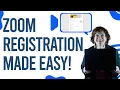 Require Registration for Zoom Meetings with Betsy Sabatini Branding Your Registration Pages
