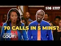 Download Lagu 70 Calls in 5 Minutes! Love or Control? | Johnson vs. Tisdale | S16 E117