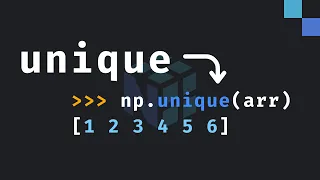 8 Transposing NumPy arrays
