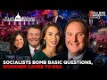 SOCIALISTS BOMB BASIC QUESTIONS AS SCHUMER CAVES TO DSA JUST THE NEWS - NO NOISE