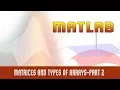 13 Matrices and Types of Arrays - Part 2 Cell Arrays