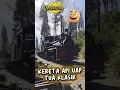 Lagu BUSET! SUARA DERUH MESIN! Kereta Api Uap Tua Klasik Bikin Jantung Berhenti!