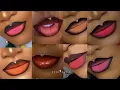 viral lip combo tutorial Compilation of lip tutorial