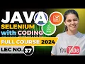 Java Automation Testing Selenium Tutorial For beginners in Marathi Part 37