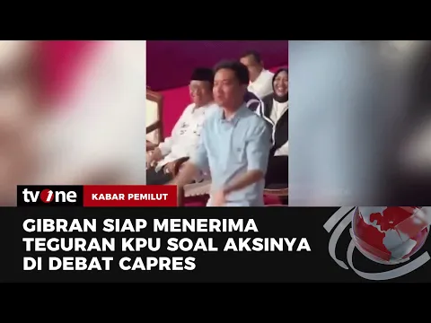 Gibran Rakabuming Minta Maaf Atas Aksinya di Debat Capres