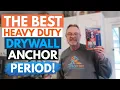 The Best Heavy Duty Wall Anchor HOW TO INSTALL A DRYWALL ANCHOR
