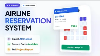 Airline Reservation System Project Flight Booking Project with AI Chatbot Source Code Report
