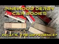 Pinewood Derby Car Bodies