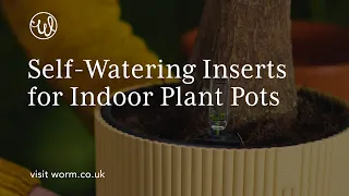 The Worm that Turned Self-Watering Inserts for Indoor Plant Pots