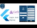 Login And Register Using Flutter GetX
