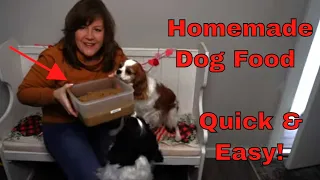 Whip Up Tasty And Effortless Homemade Dog Food In No Time!