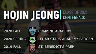 hojin jeong college soccer recruiting video class of 2021