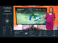 Melissa Constanzer Accuweather VERY PREGNANT Pink Dress