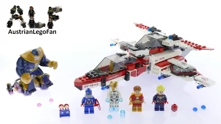 Lego Super Heroes 76049 Avenjet Space Mission - Lego Speed Build Review