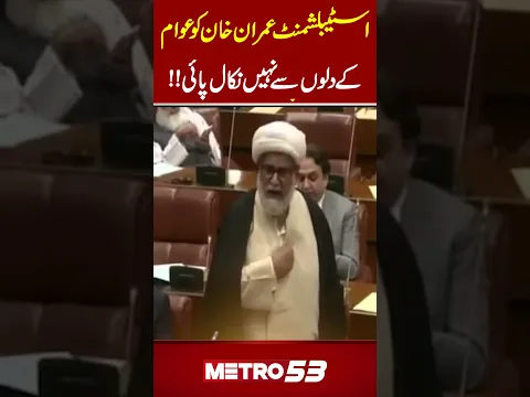 Establishment Failed to Remove Imran Khan from People’s Hearts | Allama Raja Nasir Abbas | Metro 53
