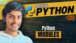 6 1 Modules in Python Seekho Python Hindi