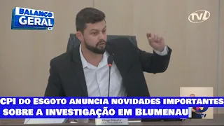 CPI do Esgoto anuncia novidades importantes sobre a investigação em Blumenau