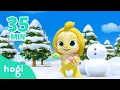 Download Lagu Winter Snow Fight Learn Colors with Hogi | Colors for Kids | Compilation | Pinkfong \u0026 Hogi