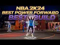 NEW best shooting big man in nba 2k24 92 standing dunk - 91 steal best power forward comp build