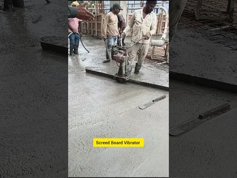How Surface Vibrator Works in Slab Casting! #Shorts